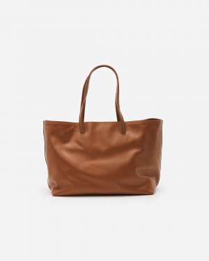 Torby Accessories Flattered Luka Tote Bag Skórzane Brązowe | XPLBH82816