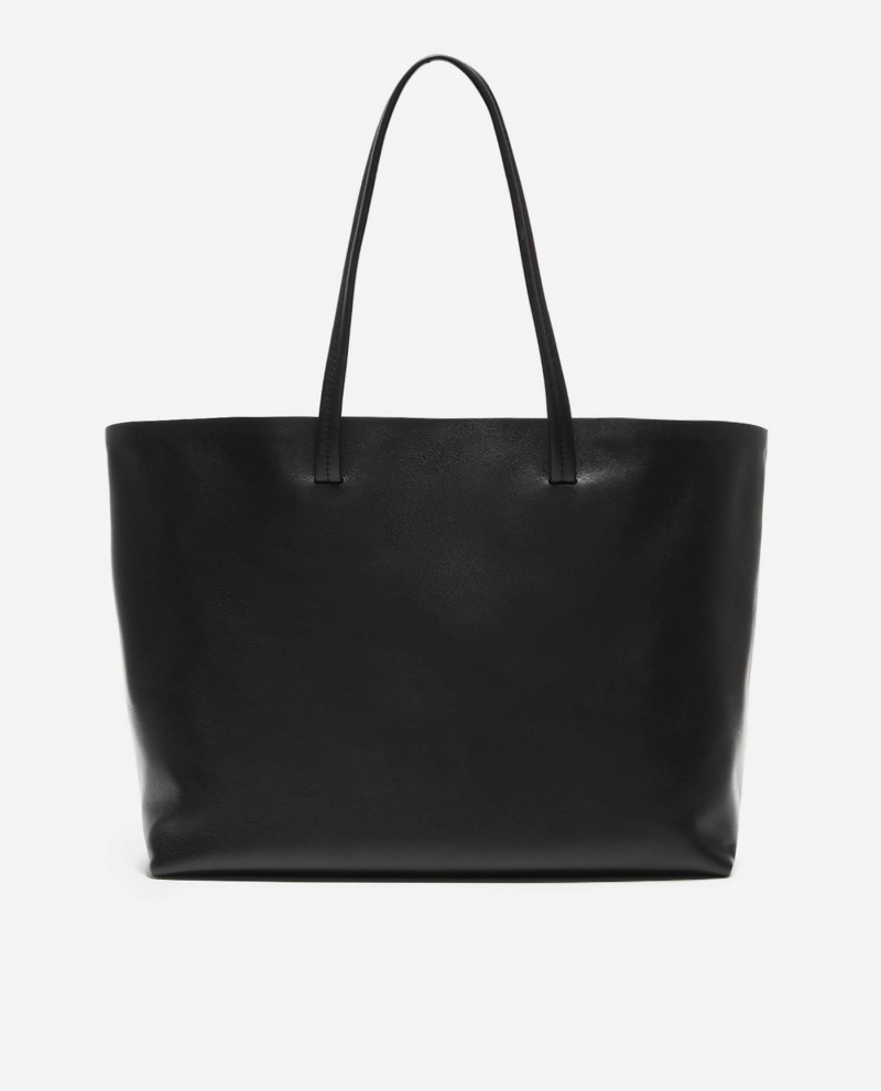 Torby Accessories Flattered Luka Tote Bag Skórzane Czarne | PLDYB39305